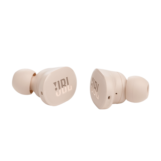 JBL Tune 130NC TWS - Sand - True wireless Noise Cancelling earbuds - Detailshot 4
